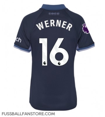 Tottenham Hotspur Timo Werner #16 Replik Auswärtstrikot Damen 2023-24 Kurzarm